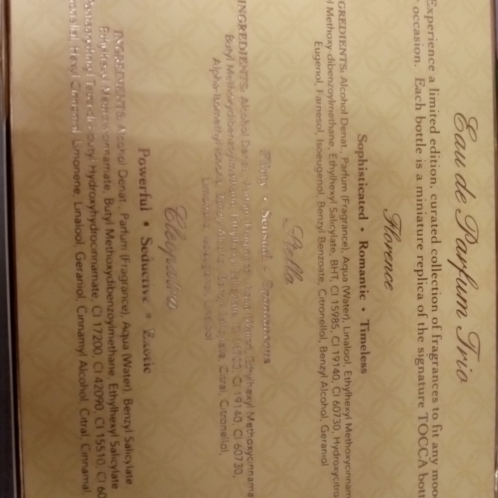 Tocca Fragrances Trio. - Picture 2 of 2